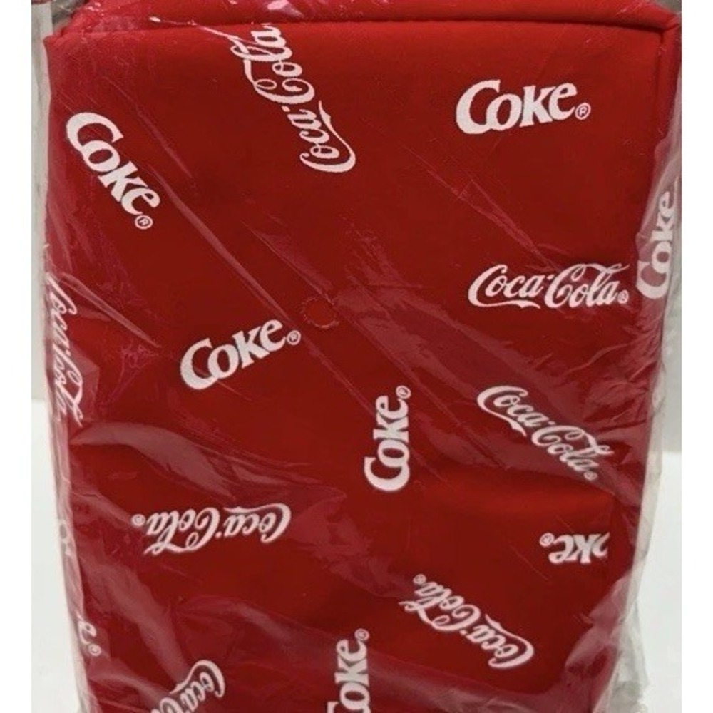 Vintage Coca-Cola Insulated Soft Bag 9x6" NOS